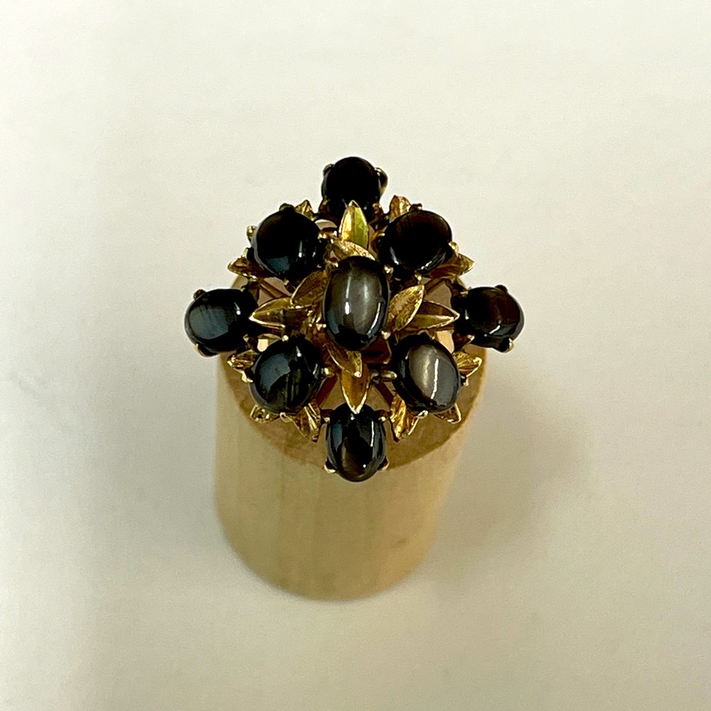 Vintage 18k Gold Cocktail Ring